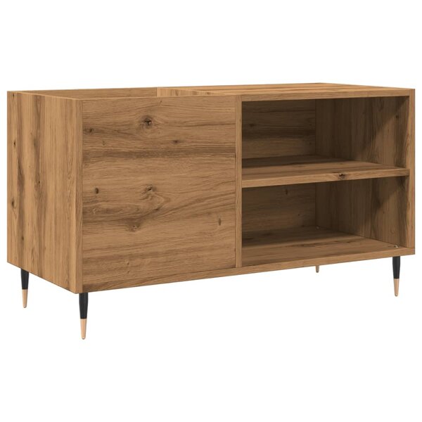 vidaXL Armoire à disques chêne artisanal 84 5x38x48 cm bois ingénierie