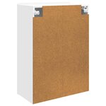 vidaXL Armoire Murale Blanc 66 x 34 5 x 92 cm Bois d'ingénierie