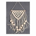 Fil de coton câblé ecru idéal pour macramé  frange et knot