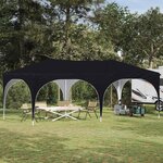 vidaXL Tente de fête pop-up 575 x 288 x 245 cm Anthracite Tissu Oxford