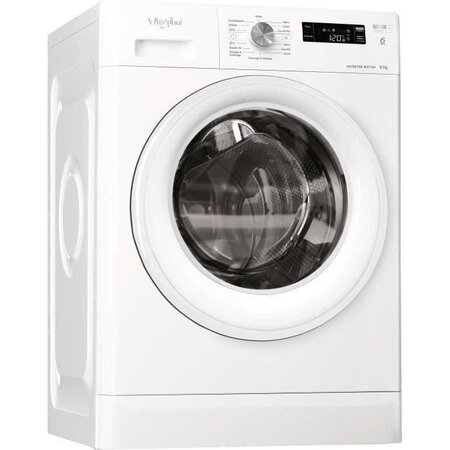 Whirlpool - ffspl9248wfr -machine a laver posable front freshcare 9 kg 1200 trs a+++ blanche