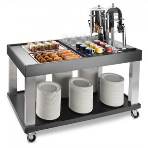 Couvercle gn 1/1 pour chariot de buffet cubic® - pujadas - dm laquée