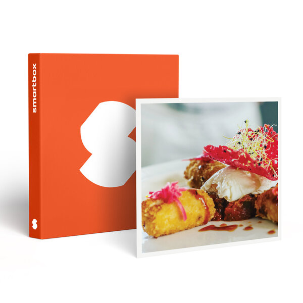SMARTBOX - Coffret Cadeau Cours de cuisine de 3h30 d'un menu de chef 3 plats à domicile pour 4 avec dégustation -  Gastronomie