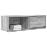 vidaXL Meubles TV 2 Pièces sonoma gris 80x31x25 5 cm bois d'ingénierie