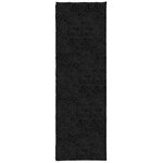 vidaXL Tapis shaggy PAMPLONA poils longs moderne noir 80x250 cm