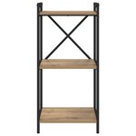 vidaXL Étagère Chêne artisanal 40 x 30 x 85 cm Bois d'ingénierie
