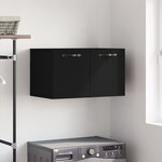 vidaXL Armoire murale Noir 60x36 5x35 cm Bois d'ingénierie