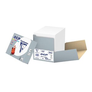 Carton 2500 Feuilles Papier 100g A4 210x297 mm Certifié FSC Blanc CLAIREFONTAINE