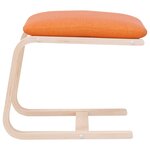 vidaXL Repose-pied Jaune foncé 51x41x40 cm Tissu