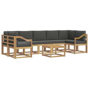 vidaXL Ensemble de canapés d'extérieur 6 pc