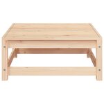 vidaXL Repose-pied de jardin 70x70x30 cm bois de pin massif