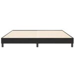 VidaXL Cadre de lit sans matelas noir 200x210 cm velours