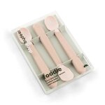 Done by Deer 1146511 - Cuillère pour bébé Foodie easy-grip 3-pack - Poudre