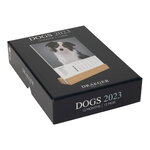 Calendrier sur socle chiens - 2023 - draeger paris