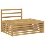 vidaXL Ensemble de canapés d'extérieur 4 Pièce