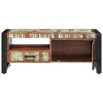 vidaXL Table basse 100x50x41 cm Bois de récupération massif