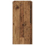 vidaXL Meuble sous lavabo de salle de bain Bois ancien