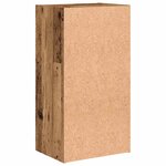 vidaXL Bibliothèque vieux bois 40x30x77 cm bois d'ingénierie