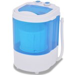 vidaXL Mini machine à laver à cuve unique 2 6 kg