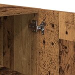 Armoire murale vidaXL en bois ancien 60x31 5x60 cm en bois reconstitué