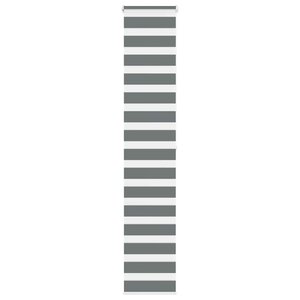 vidaXL Store zèbre gris foncé largeur du tissu 40 9 cm polyester