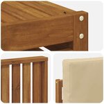 vidaXL Ensemble de canapés d'extérieur 8 Pièces Naturel et Beige