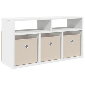 vidaXL Basboard avec tiroir Blanc 72 x 22 5 x 38 cm