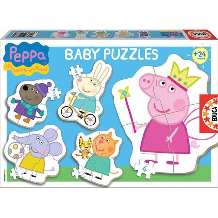 PEPPA PIG Puzzle Baby Peppa Pig - 24 pieces