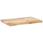 vidaXL Dessus de bureau non traité 140x50x4 cm bois d'acacia massif