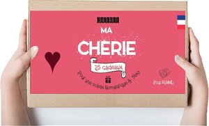 Coffret 25 cadeaux pour ma chérie