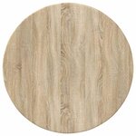 vidaXL Plateau de table Chêne sonoma 60 x 60 x 1.5 cm
