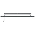 vidaXL Cadre de auvent Anthracite 3 5 x 2 5 m