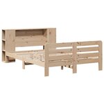 vidaXL Cadre de lit sans matelas 140x200 cm bois massif de pin