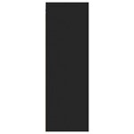 vidaXL Meubles TV 2 Pièces Noir 30 5x30x90 cm Bois d’ingénierie