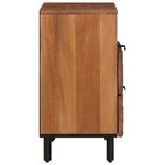 vidaXL Cabinet de chevet Marron 50 x 33 x 62 cm Bois de mangue massif