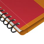MEETINGBOOK B5 160P 90g lignée 6MM couverture polypro OXFORD