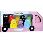 Coffret 9 peluches Barbapapa - Barbapapa Barbamama et leurs 7 enfants - 15 cm
