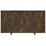 vidaXL Buffet chêne fumé 135x41x75 cm bois d'ingénierie