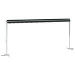 vidaXL Auvent autoportant Anthracite 6 x 3 m Polyester