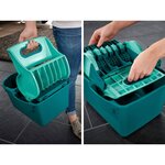 Leifheit Ensemble de vadrouille pour sol Profi Compact vert 55092