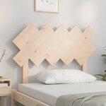 vidaXL Tête de lit 104x3x80 5 cm Bois massif de pin