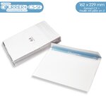 Lot de 50 enveloppes blanches c5 - gamme courrier+ (sans fenêtre)