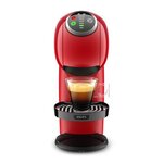 Machine à café espresso boofonction xl boissons chaudes et froides - krups genio s plus yy4444fd - rouge - témoin détartrage