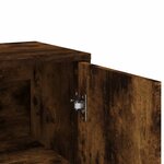 vidaXL Buffets 2 Pièces chêne fumé 60x31x84 cm bois d'ingénierie