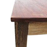 vidaXL Table de salle à manger Bois de récupération massif 82x80x76 cm