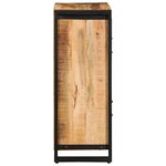 vidaXL Buffet 55x35x70 cm bois de manguier brut massif
