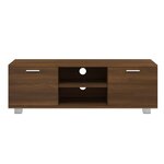 vidaXL Meuble TV Chêne marron 120x40 5x35 cm Bois d'ingénierie