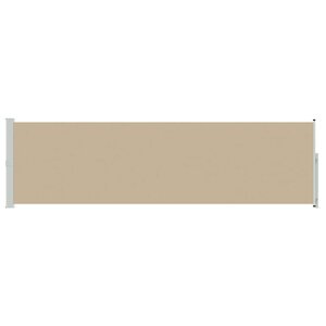 vidaXL Store latéral rétractable 160 x 500 cm Polyester Rectangulaire