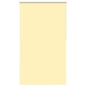 vidaXL Store enrouleur occultant jaune largeur du tissu 126 6 cm
