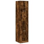 vidaXL Armoire d'apothicaire chêne fumé 40x41x174 5 cm bois ingénierie